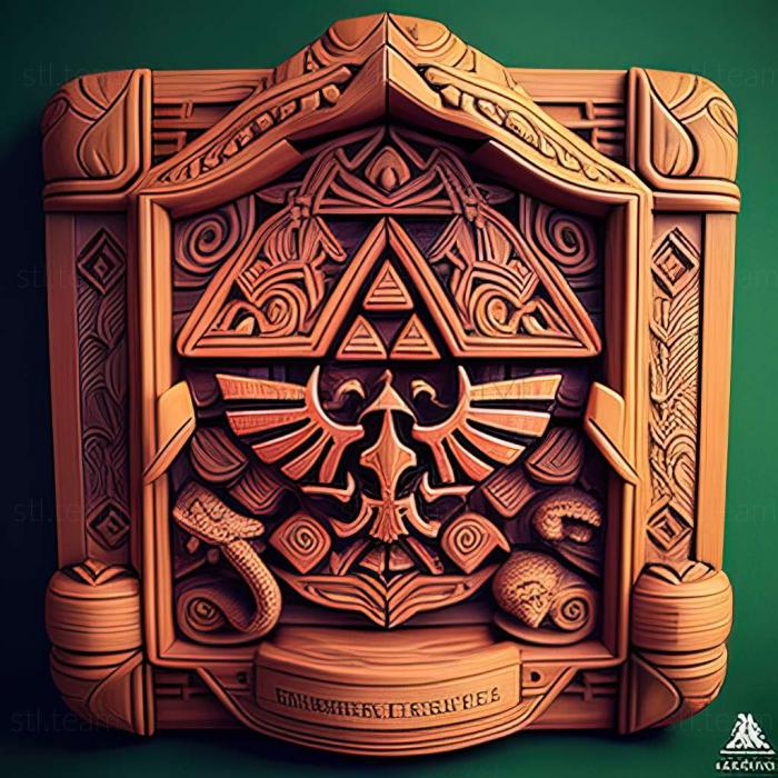 3D модель The Legend of Zelda Ссылка на игру (STL)